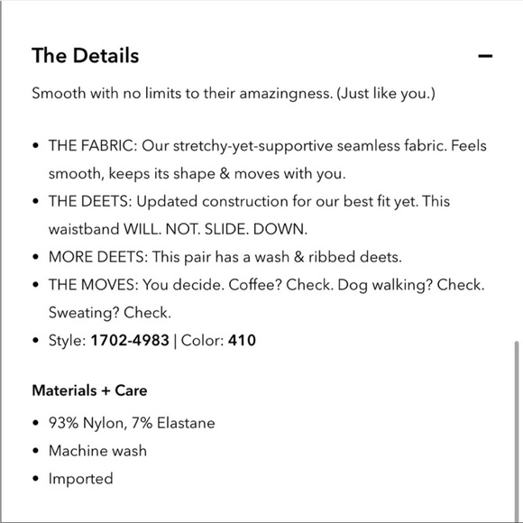 Offline Ribbed Leggings - Picture 7 of 8